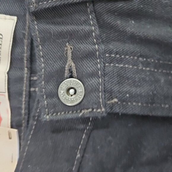 Levi's Jeans 550 Women's 10 Husky Relaxed Fit 28x26 Black Magic NWT - Picture 12 of 16